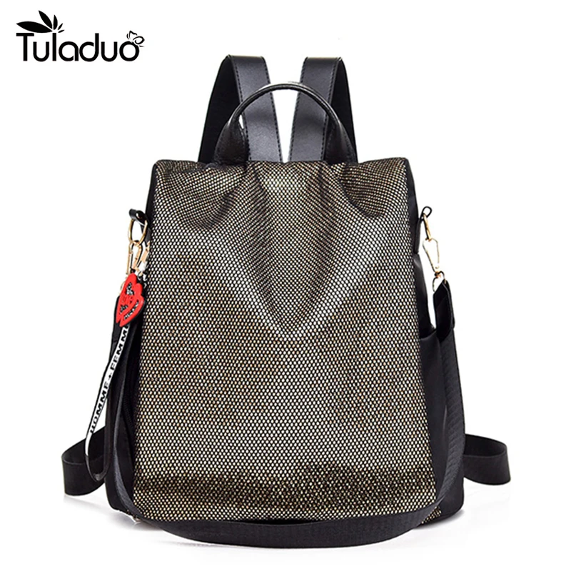 

Glitter Sequins New Fashion Backpack For Women Girls Bling Travel School Bag Rucksack Female PU Daypack Mochila Female 2020