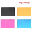 20 шт. по индивидуальному заказу ультра тонкий металл с лазерной гравировкой гладкой алюминиевого сплава Blanks футболки для девочек ювелирные изделия аксессуары SL-067