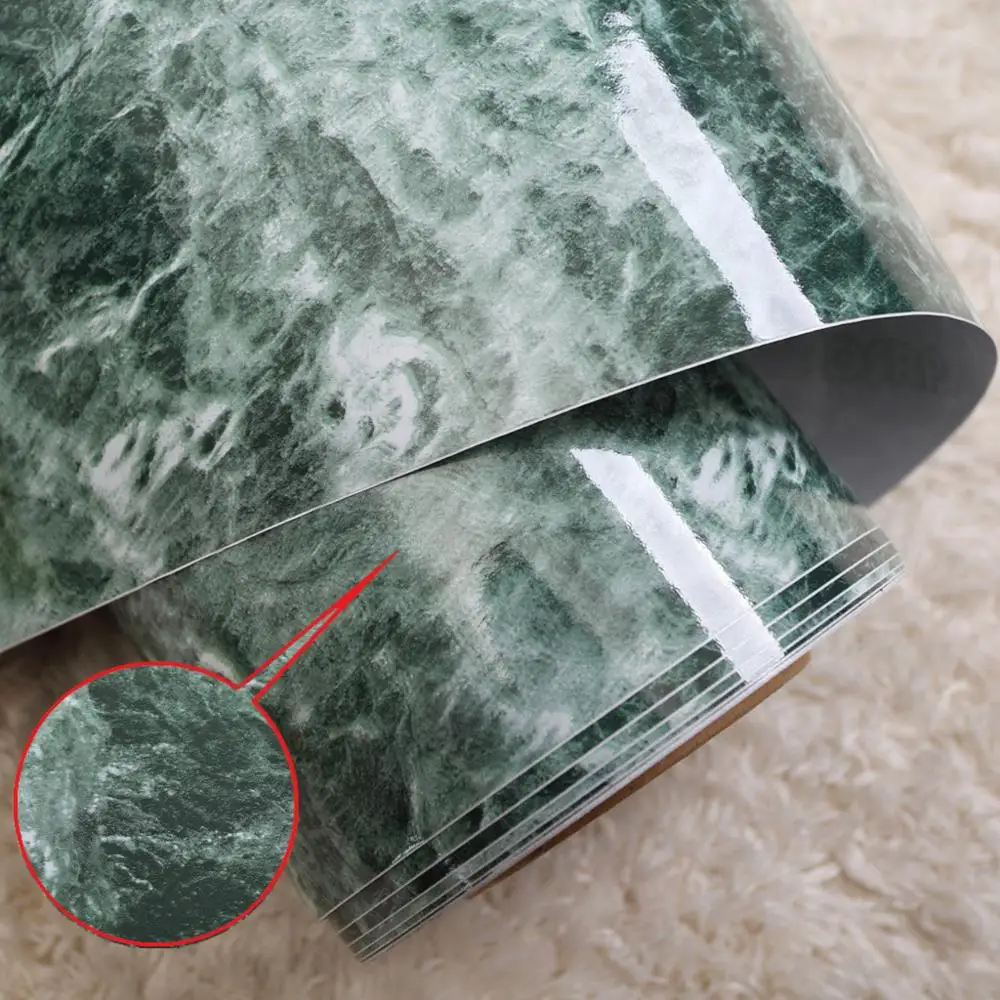 Горячая 120 см в ширину Мрамор масла наклейки для плиты ПВХ Восстановленное Шкафы