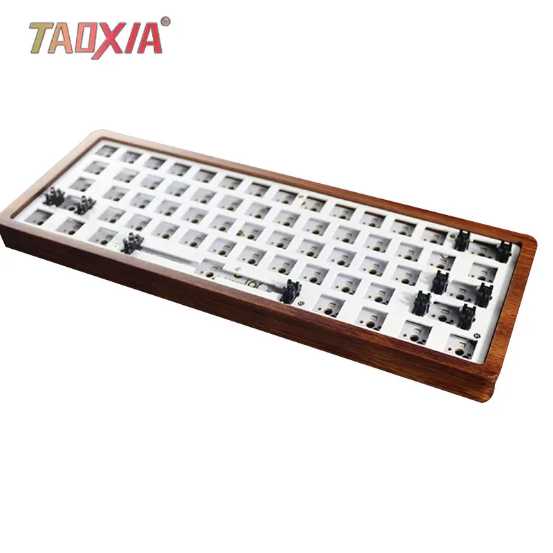 GK61S индивидуальный 60% GH60 двухрежимный механический комплект клавиатуры PCB