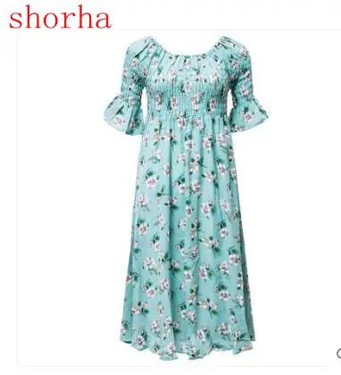 Шифоновое платье для беременных женщин 2020 Одежда однотонное жидкое с 7 рукавами