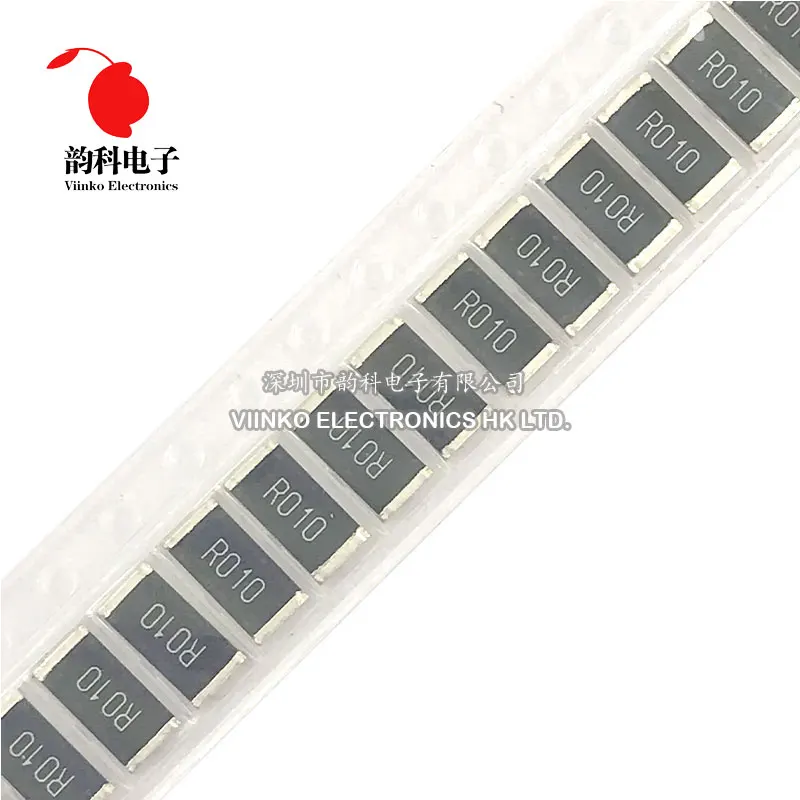 10 шт. 2512 1% 2 Вт SMD резистор 0 004 ток Ома чувствительный | Электронные компоненты и