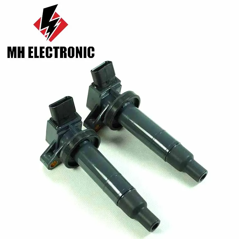MH ELECTRONIC 2 шт./лот катушка зажигания двигателя для Toyota Altis Corolla Vitz Passo Yaris Belta Aygo 2004 -up