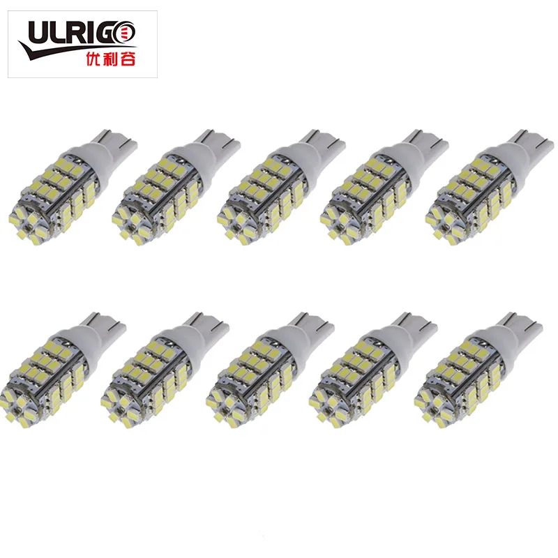 

10 pcs T10 1206 42 SMD Auto LED Lampes 42smd DC12V Side Car Wedge Marqueur Feux Clignotants Ampoule 194 927 161 168 W5W Gros