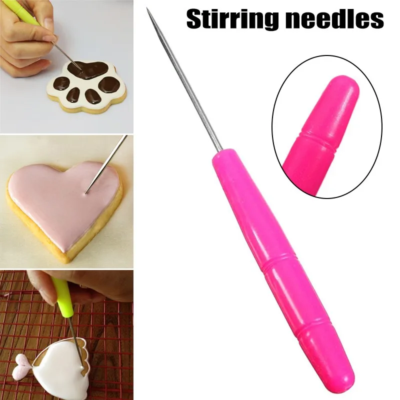 Stirring Needle Fondant Cake Cookies Decorating Carving Embosser Marking Patterns HG99 | Дом и сад