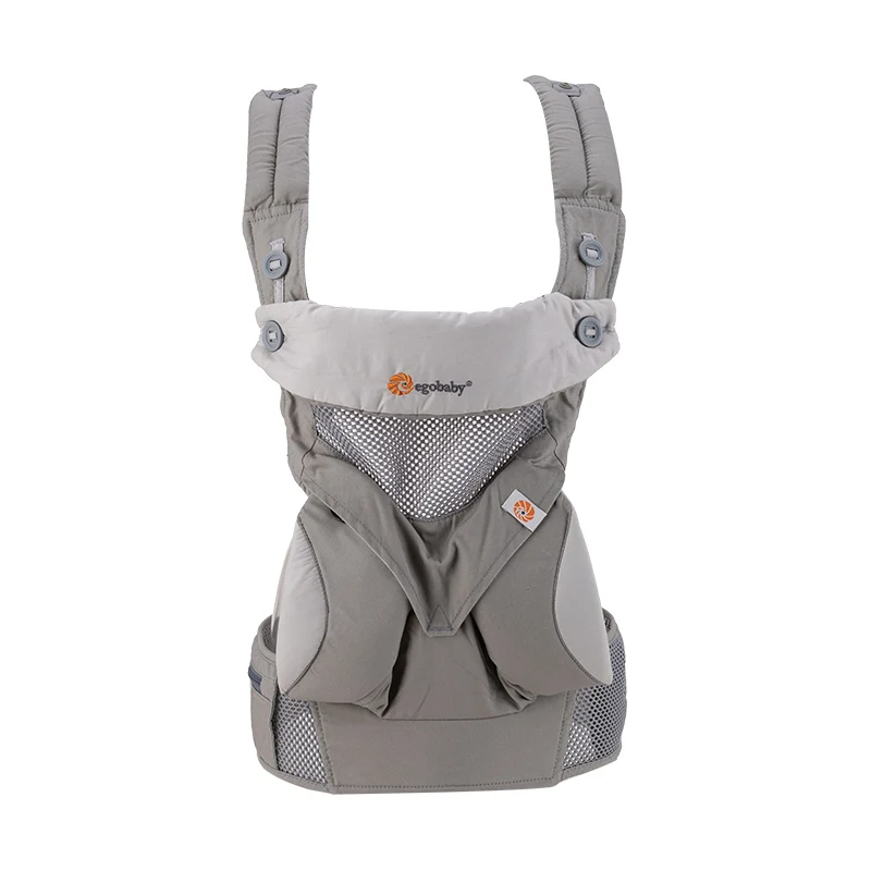 360 cool air grey Egobababy omni 360 Многофункциональный дышащий рюкзак-кенгуру для малышей - Цвет: 360 cool air grey