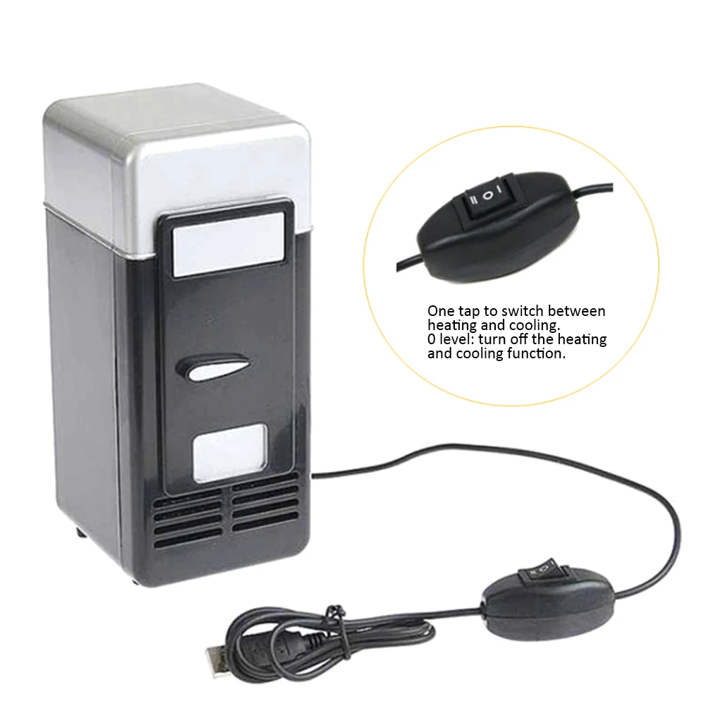 5 в USB порты автомобиля USB миниатюрный холодильник, холодильник со встроенным светодиодный ным светом не требуется батареи
