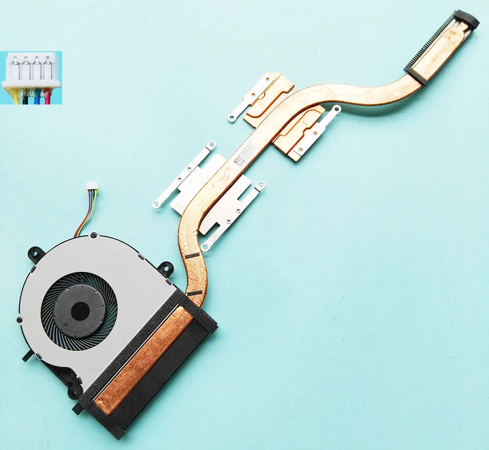 cooler as photo 1 Процессор охлаждения радиатора Вентилятор для ASUS K501LX K501UX A501L V505L K501LB5200 Вентилятор Кулер NS85B01-14M03 - Цвет лезвия: cooler as photo 1
