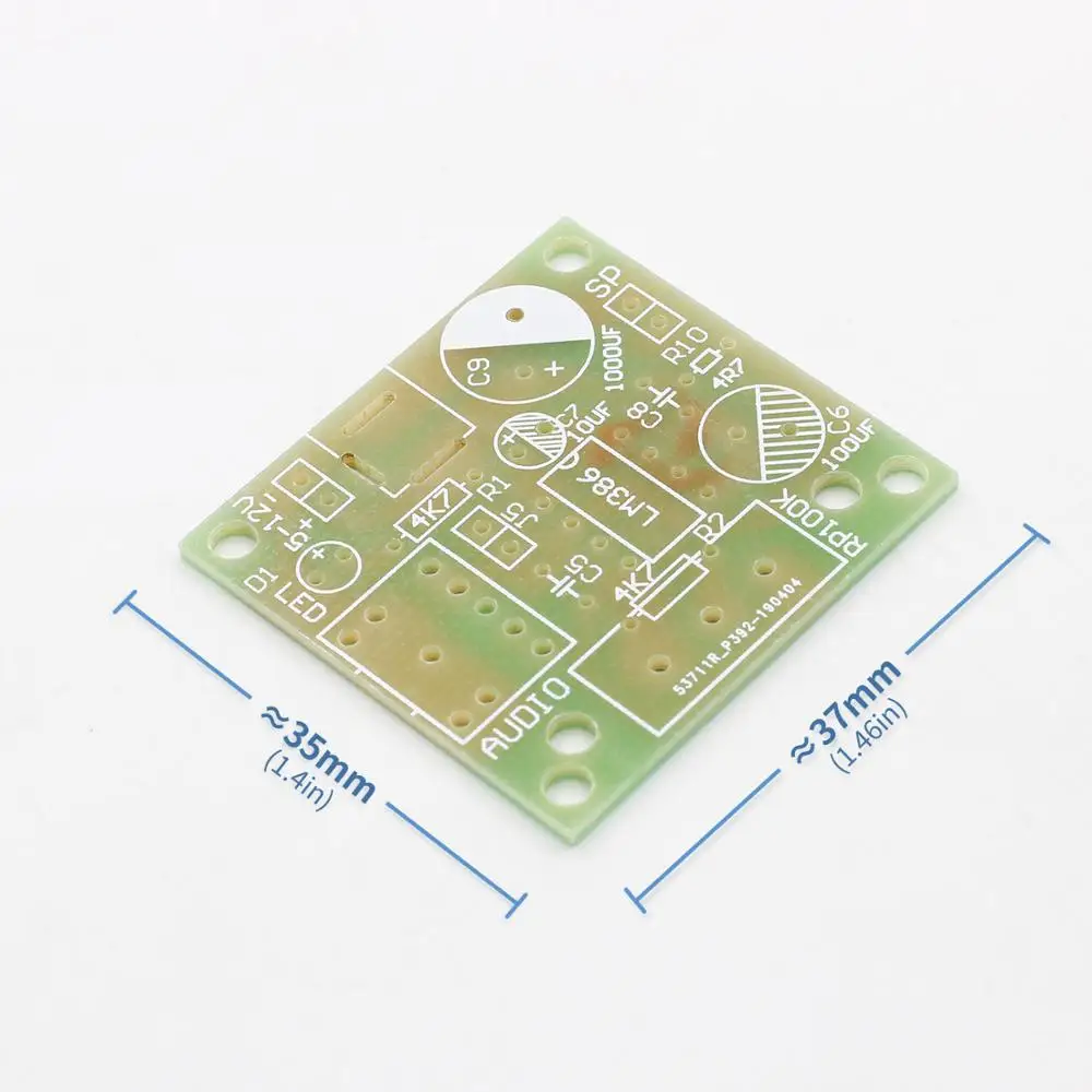 DIY Kit LM386 супер мини аудио усилитель Набор Trousse модуль Amplificador плата 3 5 мм 12
