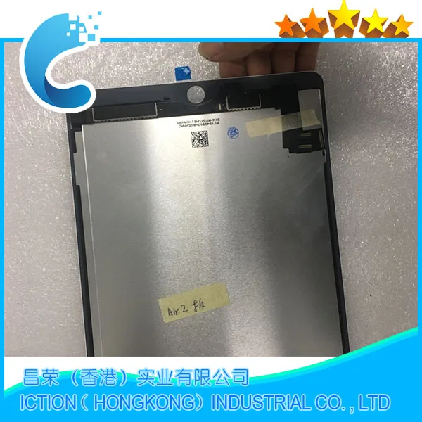 5 шт./Лот Новый A1567 A1566 для ipad air 2 ЖК дисплей в сборе экран сенсорный белый