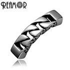 Шармы REAMOR для изготовления ювелирных изделий, шармы из нержавеющей стали размером 12*6 мм