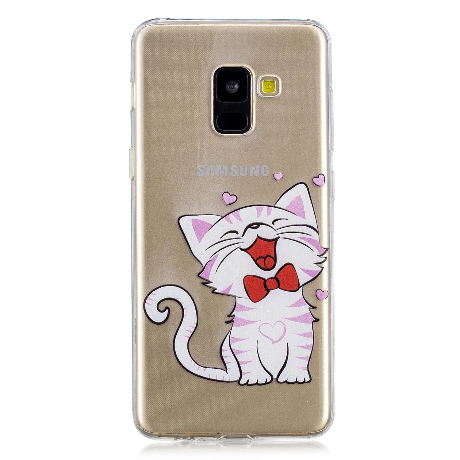 Новейший роскошный чехол из ТПУ для Samsung Galaxy A8 2018/A530/A530F мягкие силиконовые чехлы