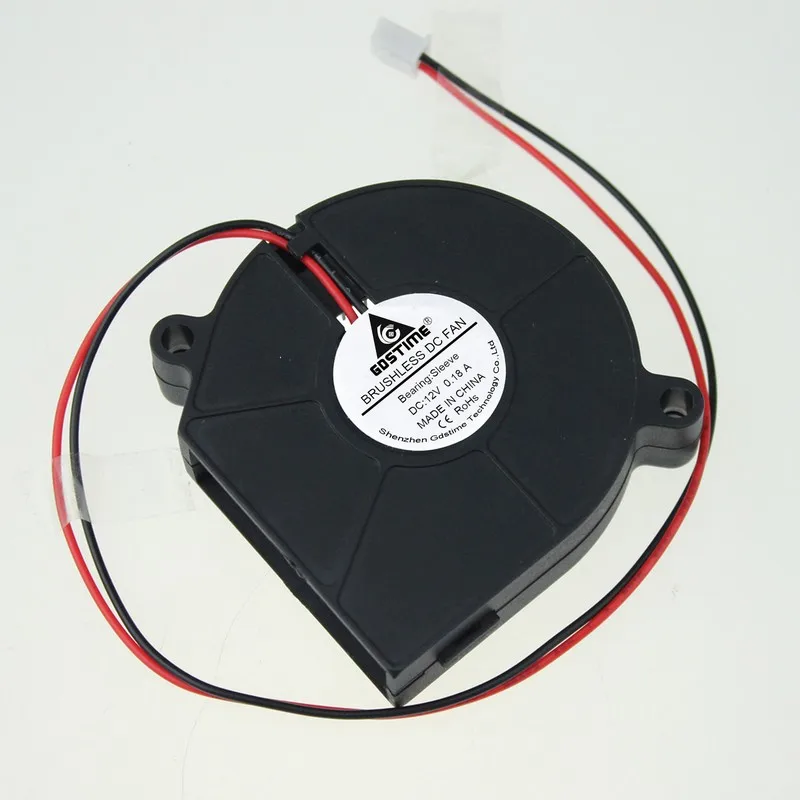 Новый оригинальный DC5V 12 В 6 см 6015 &quotСделай сам турбонагнетатель с большим объемом