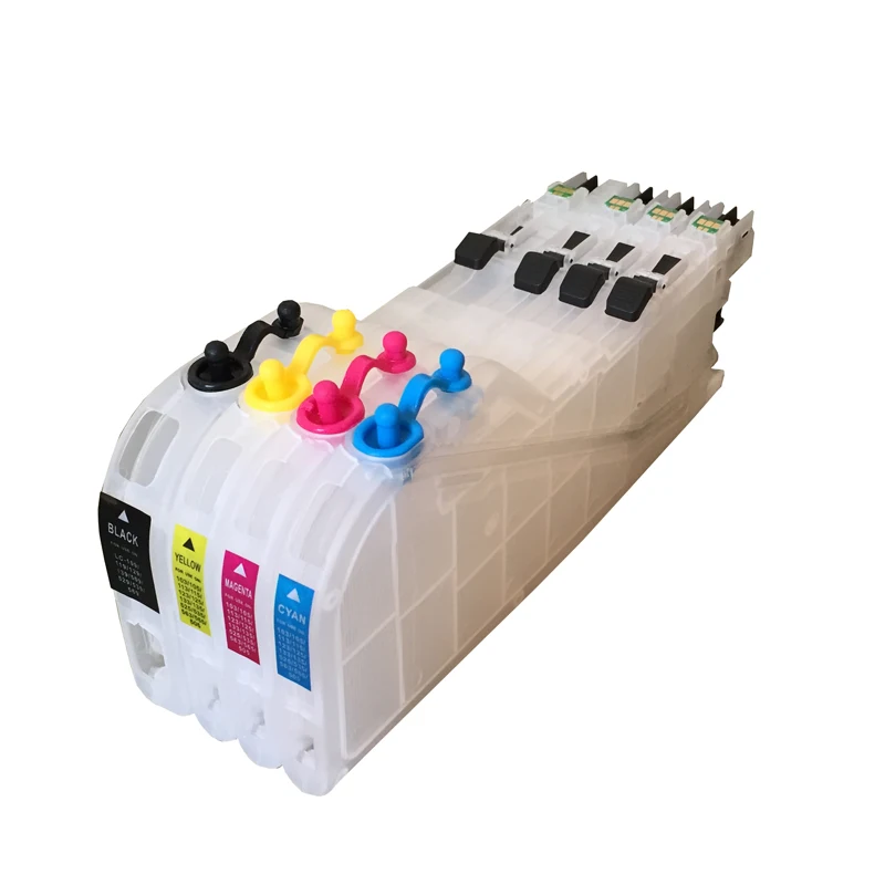 

LC131 long type Refillable Printer ink cartridges LC131 with ARC chips for brother DCP-J132W J152W J552W J752W J172W