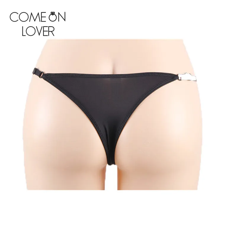 PL5109 Comeonlover черные/белые кружевные цветочные сексуальные v-образные стринги