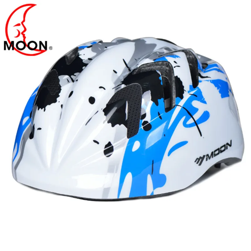 MOON Cute Kids Helmet Hot out Mold с принтом граффити Безопасная езда/Оборудование для катания