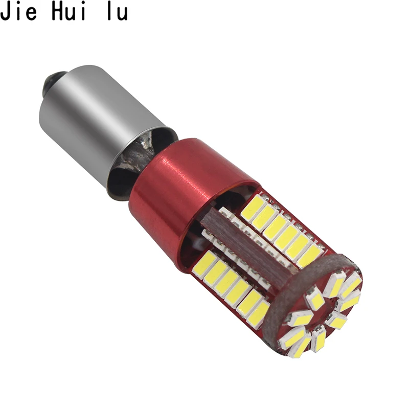 1 шт. CANBUS BA9S BAX9S BAY9S H21W T4W H6W W5W светодиодный T10 3014 57 SMD боковой клиновидный светильник