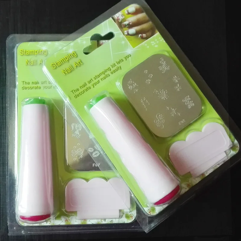 Набор трафаретов для стемпинга ногтей акриловых УФ ногтей|nail stamping|image plateart stamper |