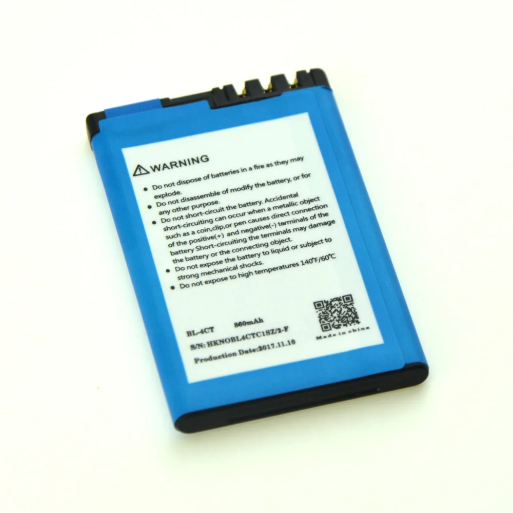 Hkfastel Новый BL 4CT 4ct литий ионный Сотовый телефон Батарея для Nokia 2720f 2720a 2720 раза 5310
