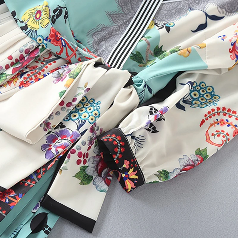 Женское платье с драпировкой винтажное до щиколотки V-образным вырезом рукавом