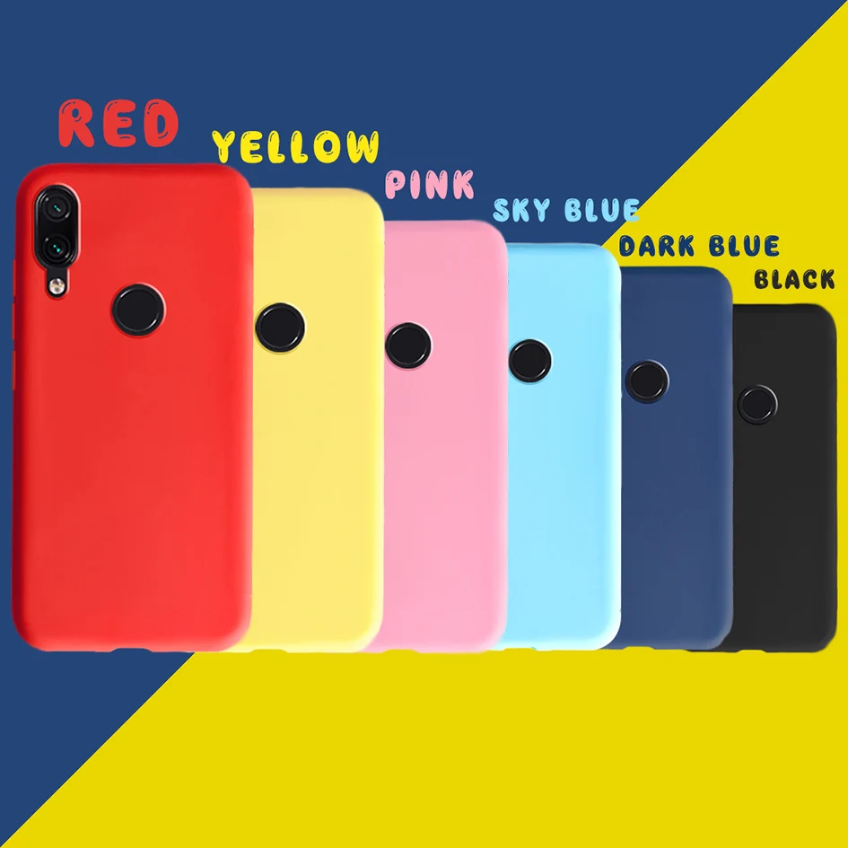 Для Fundas Xiaomi Redmi Note 7 чехол силиконовый ударопрочный для Pro Чехол Note7 крышка