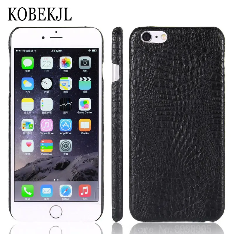 Чехол для iPhone 6 чехол Ретро крокодиловая Обложка на заднюю панель из