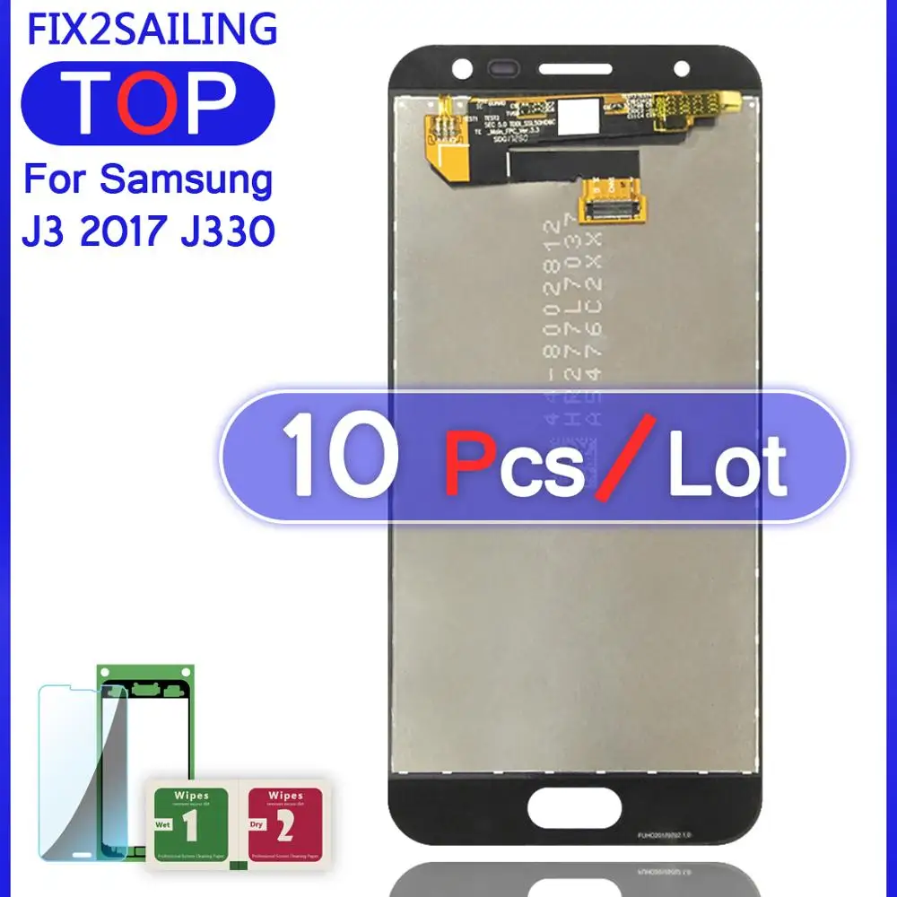 ЖК дисплей J3 для Samsung Galaxy 2017 J330 Super AMOLED 100% протестированный рабочий сенсорный