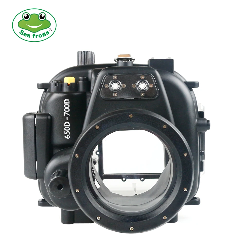 Подводная спортивная фотосъемка для камеры Canon 650D 700D 18-55 мм Корпус Для Подводного Погружения 40 м глубина, непроницаемый чехол для воды