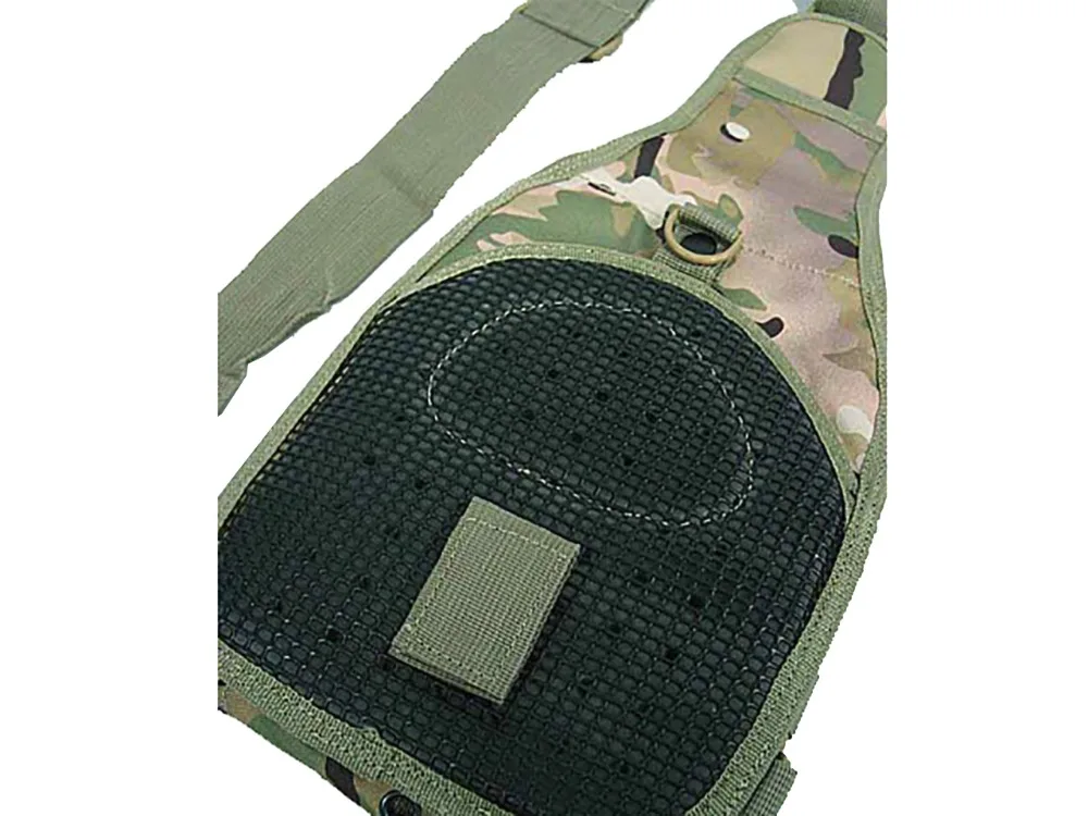 Tactical Molle Utility 3 Ways Shoulder Sling Pouch Backpack Chest Bag Small CP | Спорт и развлечения