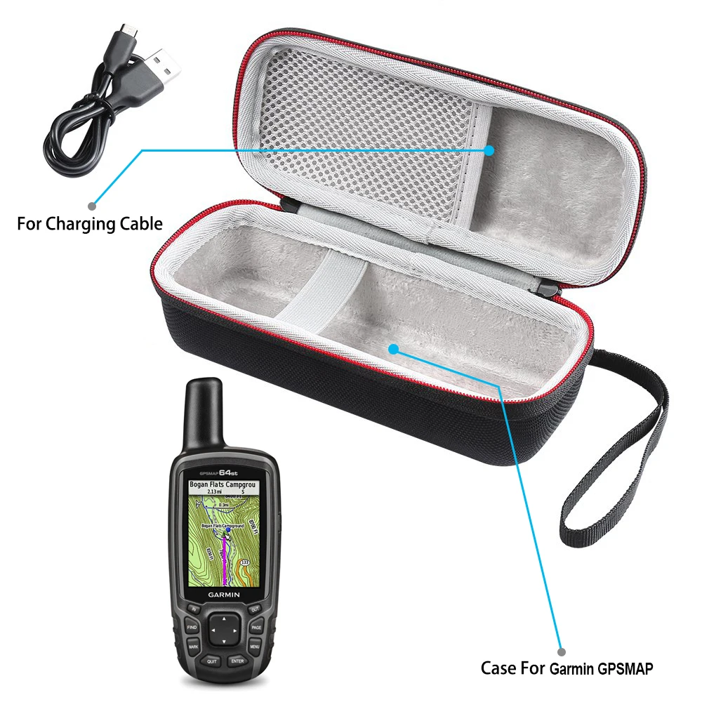 Новинка 2021 защитный чехол EVA для Garmin GPSMap 60CSx 62 62st 64 64st 63 63sc 63st 66s 66st Inreach Explorer inReach SE