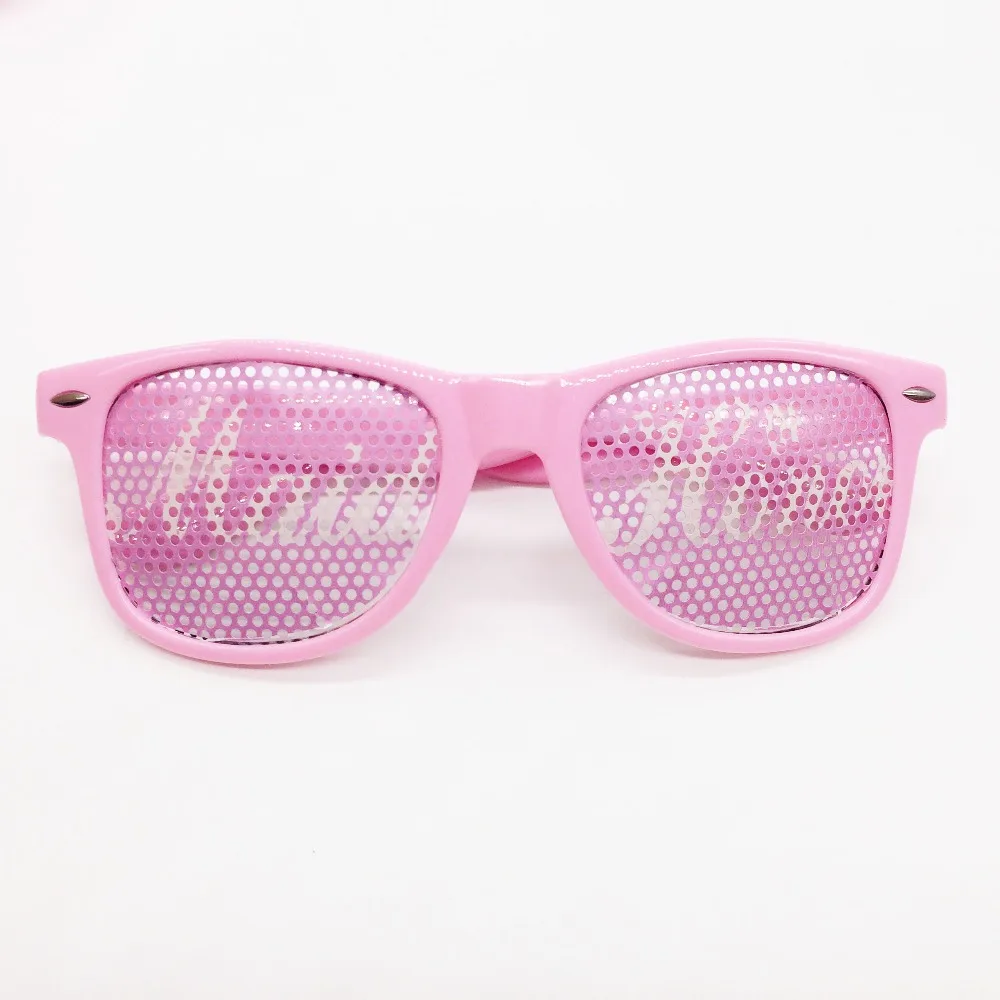 Смешные очки для вечеринки свадебные девичники невесты розовые вечерние