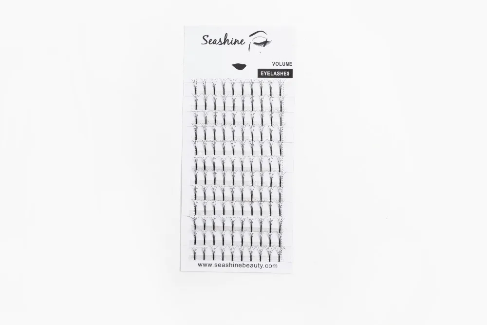 

Seashine 1 Trays Volume Lashes Glue Bonded Premade Fans Soft And Comfortable Russia Volume Lashes Eyelashes Extension
