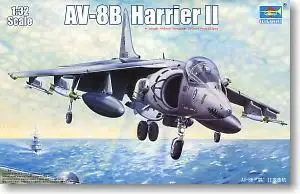 Trumpeter масштаб 1/32 модель 02229 AV-8B Harrier II carrier attack aircrafta | Игрушки и хобби