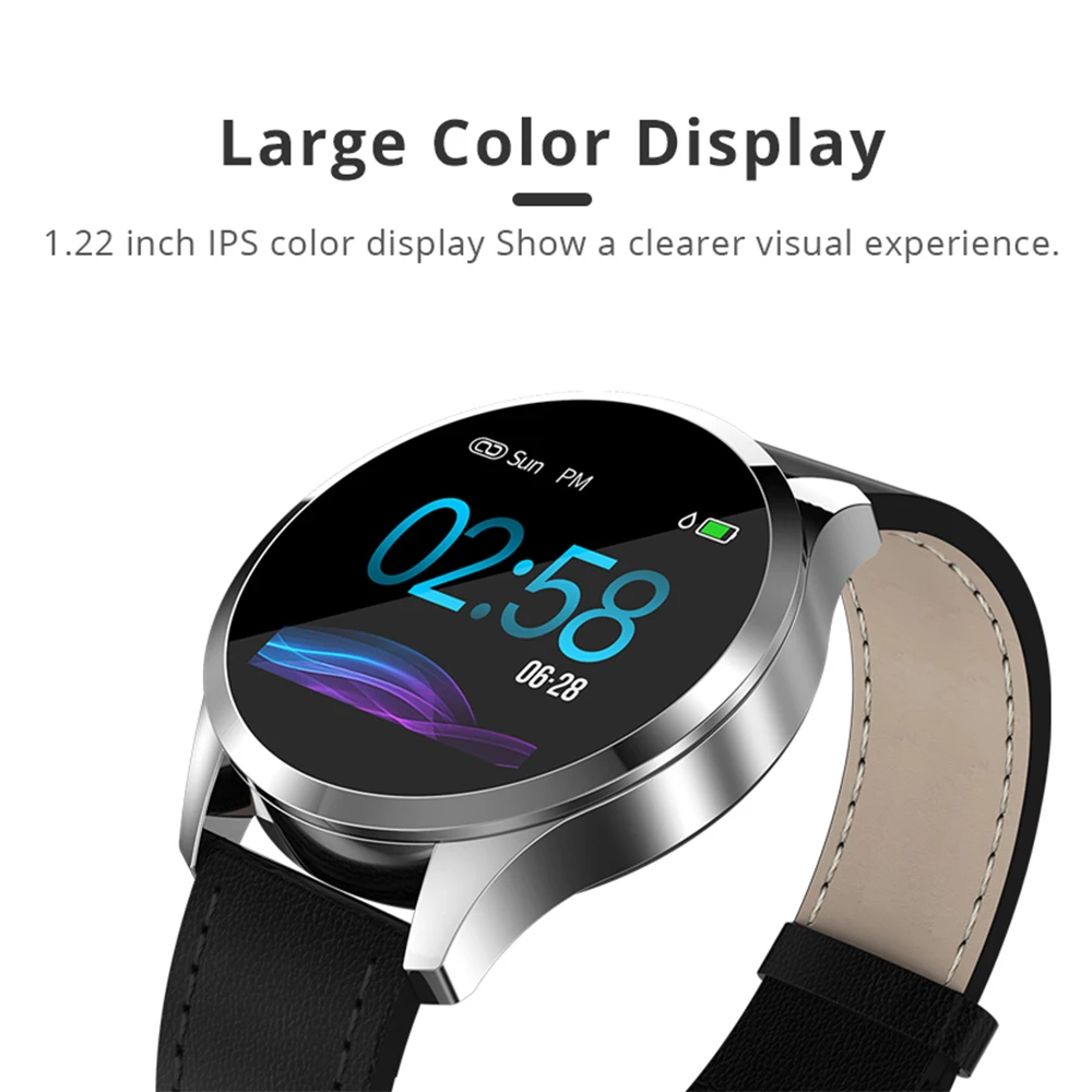 Geekbes WR3 Смарт часы 1 22 дюймов ips экран Smartwatch пульсометр кровяное давление монитор