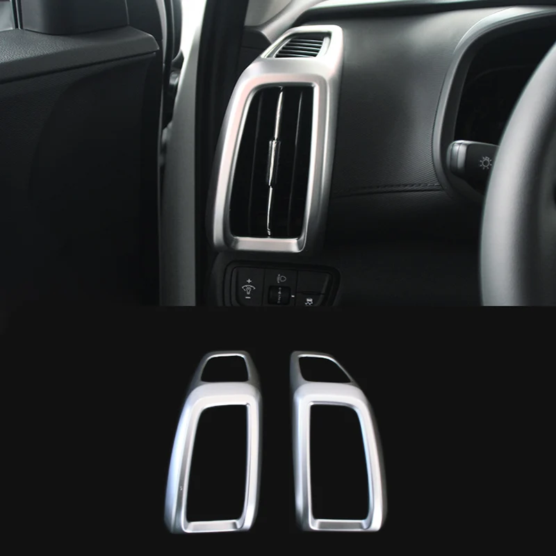 Защитная Наклейка для кондиционера Hyundai ix35 2018 защитная крышка из АБС-хрома