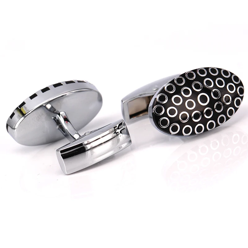 3 пар/лот черная футболка с пузырьками запонки для мужчин дизайнерский бренд