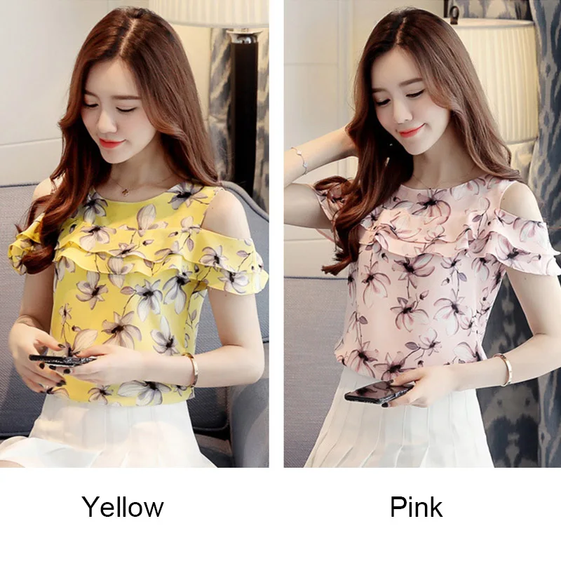 1 шт. женская футболка с принтом короткий рукав круглый воротник мода для лета FDC99