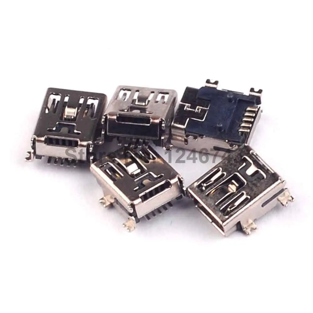 10 шт. SMD Micro 5 pin USB гнездо Чип Разъем | Обустройство дома