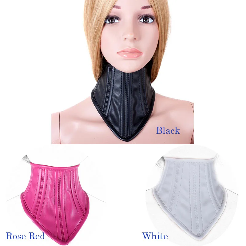 Delicate PU Leather Sexy Necklace Erotic Chastity Neck Collar Choker Bondage Gear Adult Games S&ampM Slave Sex Toys For Couple | Красота и