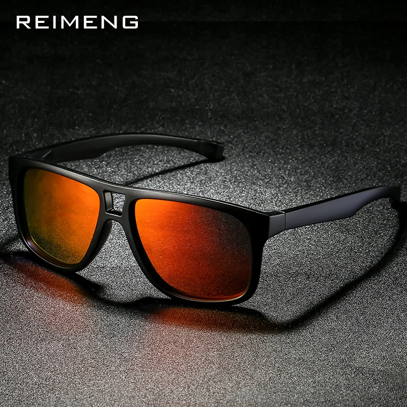 REIMENG 2019 Fashion High Quality Men Resin HD Polarized Sunglasses for Women Driving Mirrors Eyewear Male Sun Glasses UV400 | Аксессуары