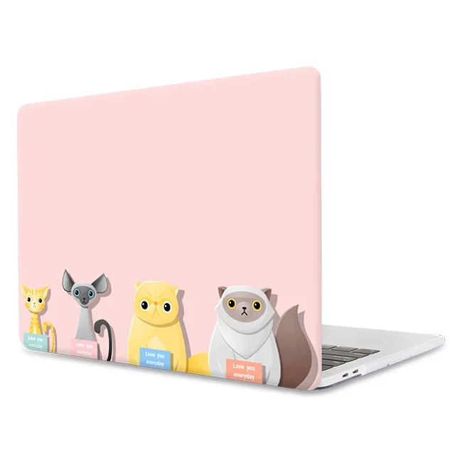 Мультяшные животные для Apple Macbook Air 13 A1932 A1466 чехол для ноутбука для MacBook Pro 13 15 Air 11 12 A1465 A1534 чехол - Цвет: MB09