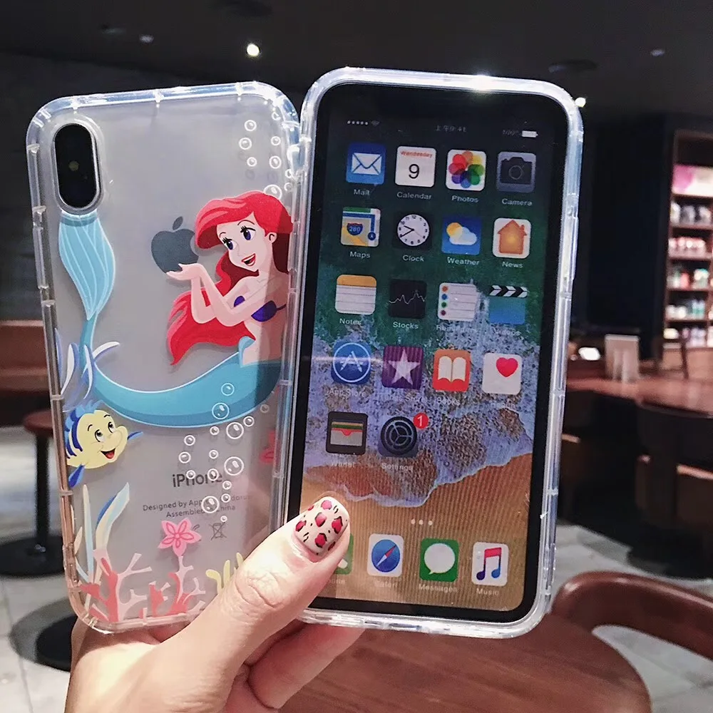 Новейший чехол для телефона с мультипликационным аниме iPhone Xs Max Xr X 8 7 6 6s Plus мягкий