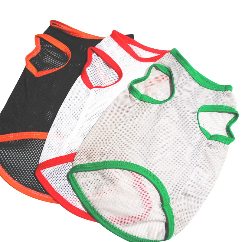 Летняя крутая дышащая футболка с рисунком животных|Собачьи жилеты| |