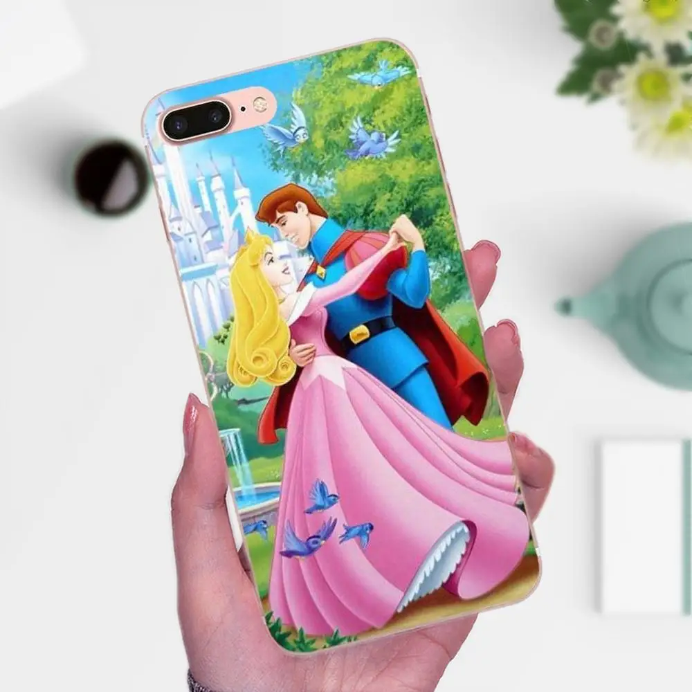 Для Huawei P7 Honor 4C 5A 5C 5X 6 6C 6A 6X 7 7X 8 9 V8 V10 Y3II Y5II Y6II G8 Play Lite ТПУ чехол Спящая красавица