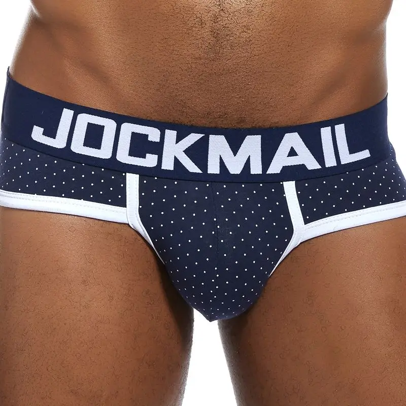 JOCKMAIL сексуальное мужское нижнее белье трусы u образные мужские с мешочком для
