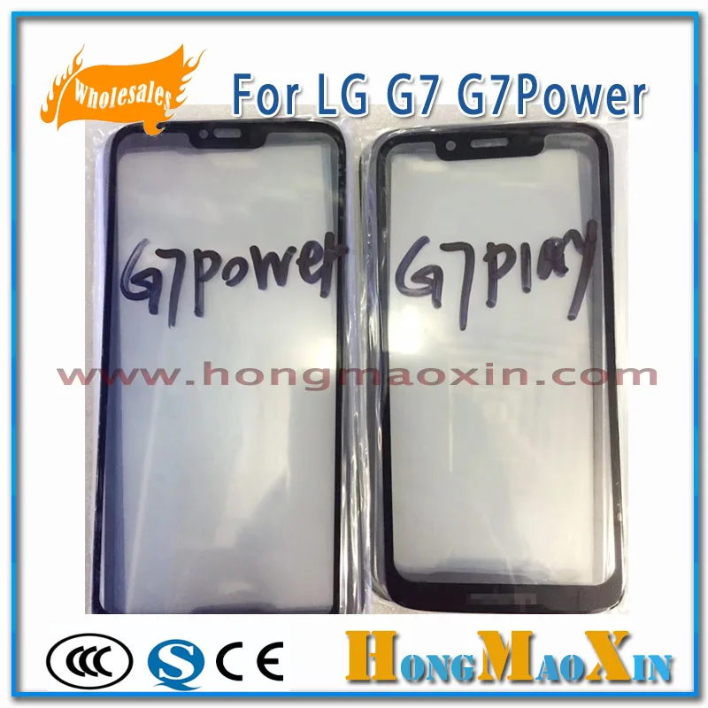 10Pcs High Quality Front Outer Glass For LG G7 G7Plus G7Play Power Screen without flex | Мобильные телефоны и аксессуары
