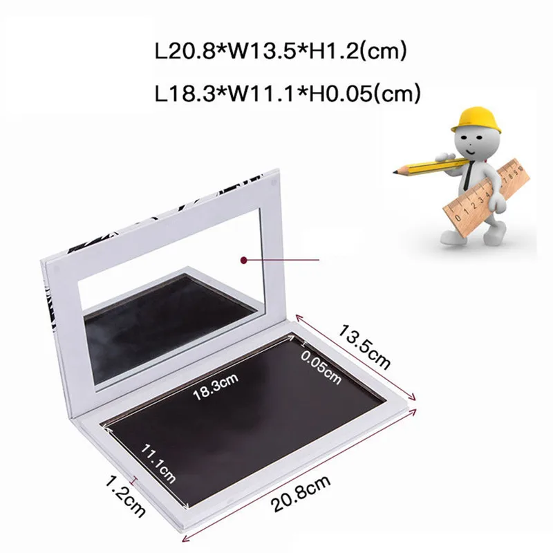 2017 г. модная Магнитная Палитра с тигровым узором черная палитра для макияжа
