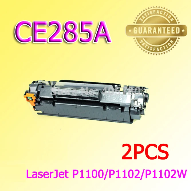 Оптовая продажа 2 шт. 285A тонер картридж 85A совместимый с hp 285 LaserJet P1120W/1102/M1212/M1132MFP|toner