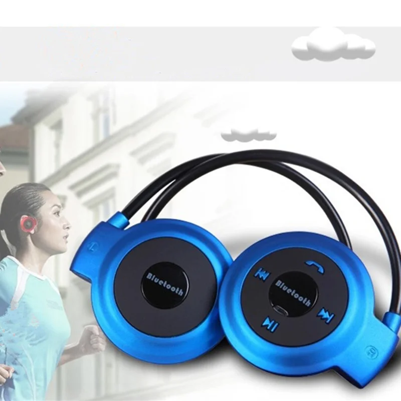 Взрыв мини Спорт Музыка Bluetooth 4.0 Беспроводной наушники музыка Мини слот для карт