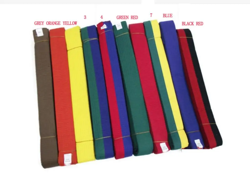 280 см цветные учители каратэ дзюдо Единоборства пояс для тхэквондо взрослых
